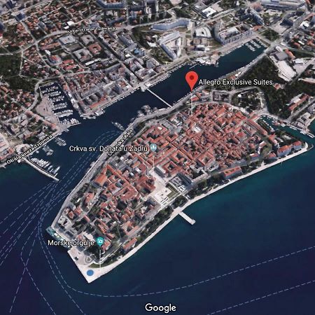 Allegro Exclusive Suites Old Town Center Zadar Ngoại thất bức ảnh